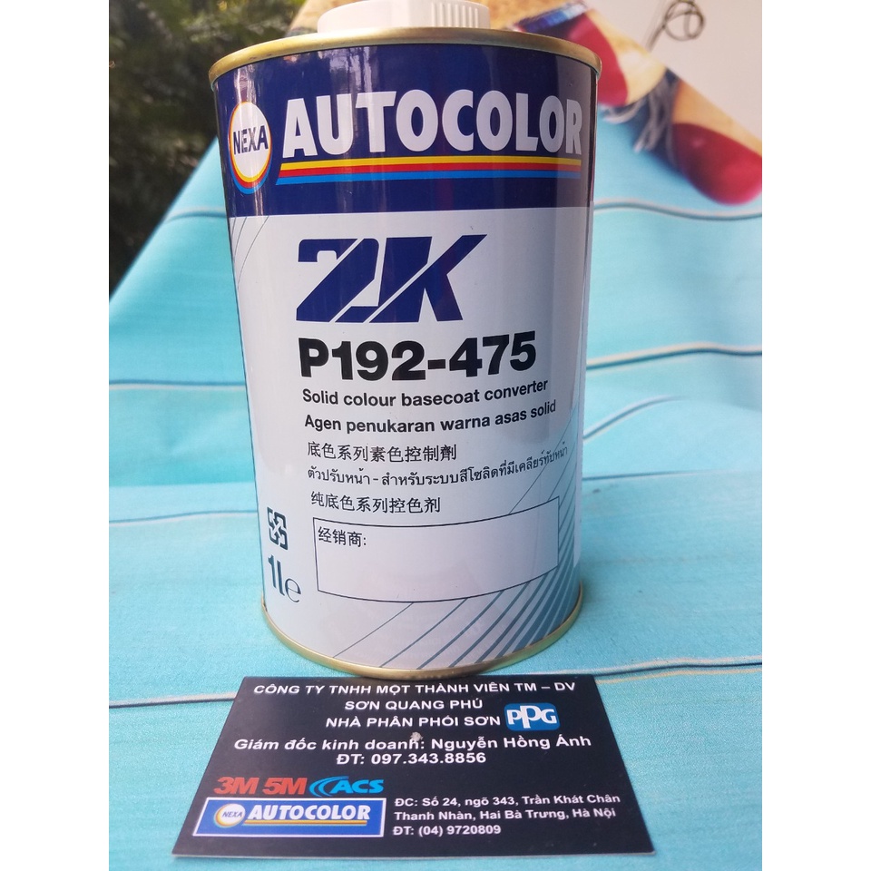 Bai đơ 475 cho màu phủ bóng hãng Nexa Autocolor lon 1 Lít