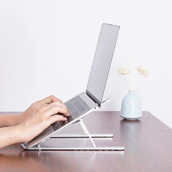 Giá đỡ laptop stand nhôm hỗ trợ tản nhiệt có thể gấp gọn chỉnh độ cao để laptop ipad macbook surface N3 D103 Vu Studio