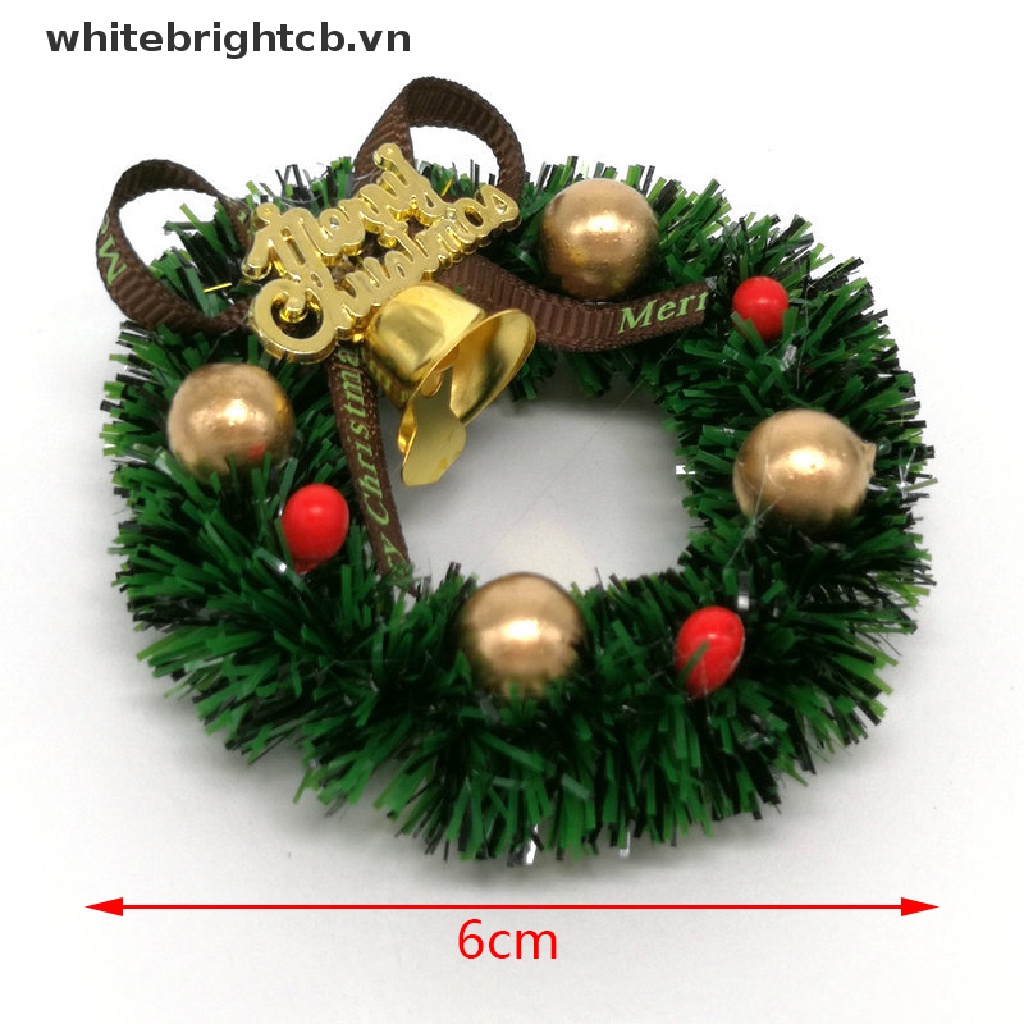 1 Mô Hình Cây Thông Giáng Sinh Mini 6CM Trang Trí Nhà Búp Bê