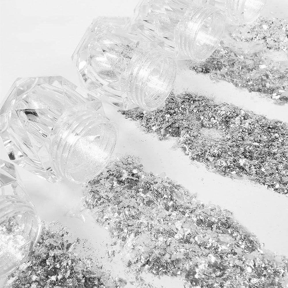 AROMA Bột Kim Tuyến 3D Lấp Lánh Màu Sắc Tươi Sáng Trang Trí Móng Nghệ Thuật