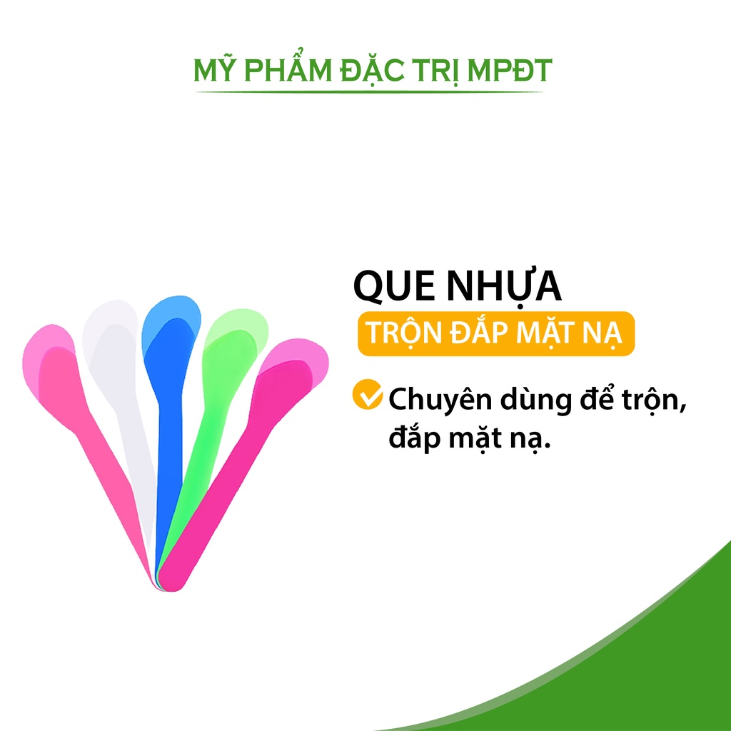 Que trộn đắp mặt nạ