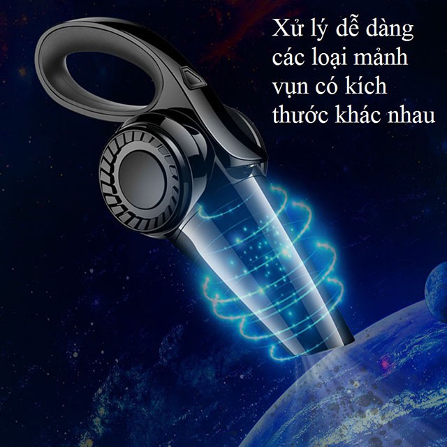 Máy hút bụi cầm tay mini không dây, Máy hút bụi vệ sinh chăm sóc ô tô siêu tốc loại tốt cao cấp | BigBuy360 - bigbuy360.vn