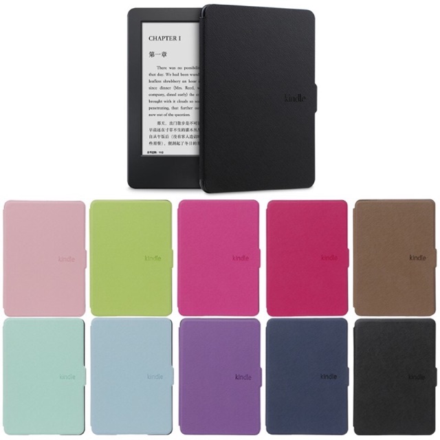 Bao da Kindle ppw 1/2/3, Oasis 2/3 có nam châm tự động mở máy