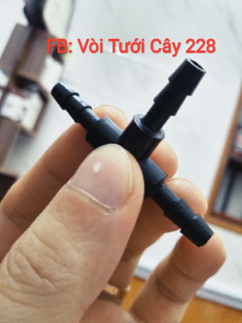 5 chiếc Tê Chia Nối Ống PE 4, 6 ly Aquamate Đài Loan