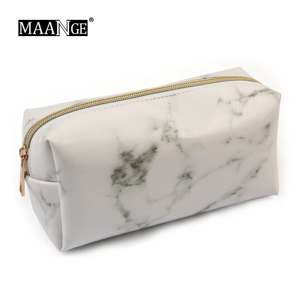 Túi Đựng Mỹ Phẩm MAANGE 0109 Họa Tiết Đá Hoa Cương 90g