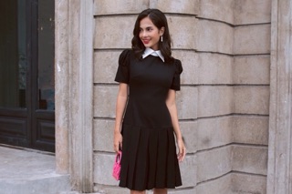 ĐẦM CỔ SƠ MI TAY BÚP