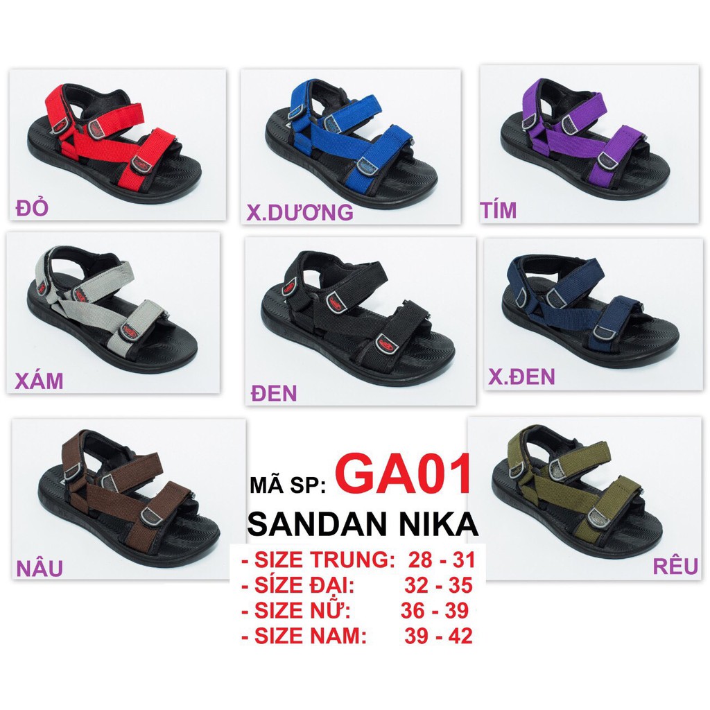 (Ảnh thật -Hàng có sẳng ) SANDAL NAM NỮ THỜI TRANG