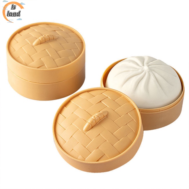 Đồ chơi giảm stress hình lồng hấp bánh bao dễ thương cho bé (có bán lẻ từng món)