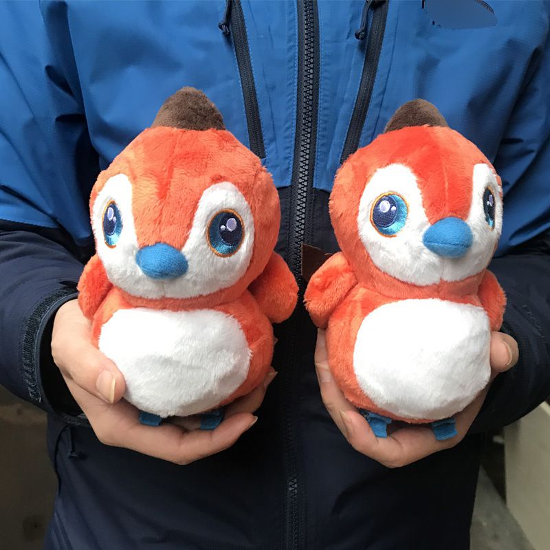 15cm WOW Pepe Bird Plush Toy Game World Hearthstone Pillow Stuffed Doll Orange Birds for Children kids gift