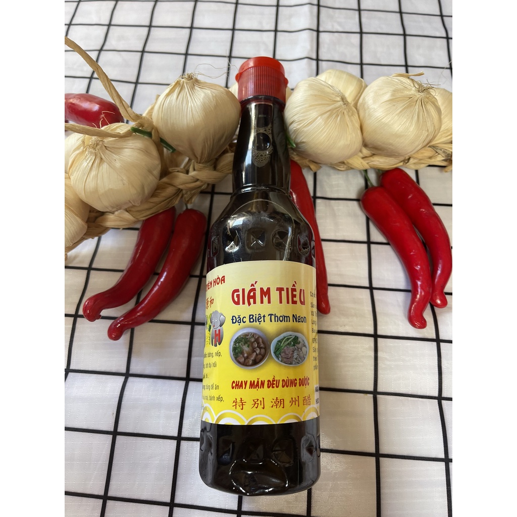 GIẤM TIỀU  HIỆU NGUYÊN HÒA 500ML