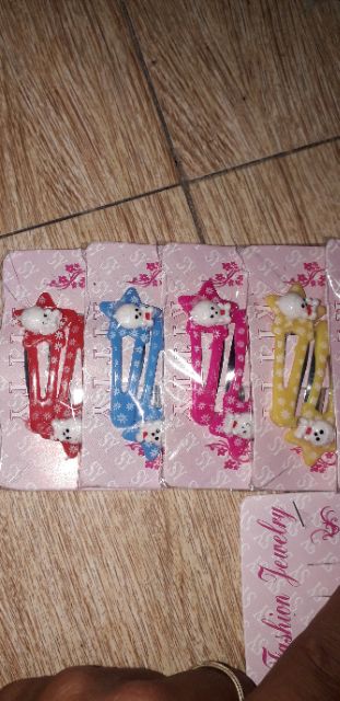 Set 10 chiếc xẹt tóc bằng nhựa và thép không gỉ cho bé