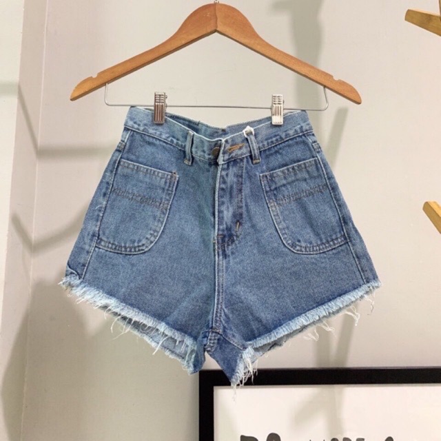 [ Mã FAMAYWA giảm 10K đơn 50K] Quần Shorts bò 2 túi trước [ bán sỉ