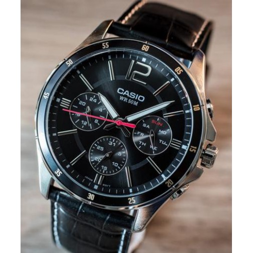 Đồng Hồ Nam Casio MTP-1374L-1AVDF. Kiểu dáng Sang Trọng ,Thanh Lịch Chuẩn Men