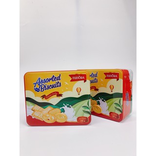 BÁNH QUY BƠ EUDORA HỘP THIẾC 186G