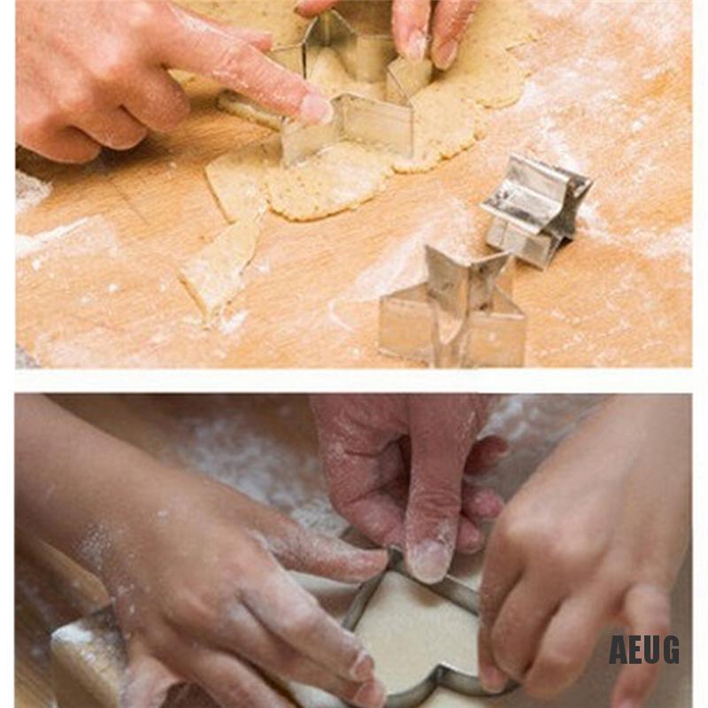 Bộ 12 Khuôn Cắt Bánh Quy Bằng Thép Không Gỉ