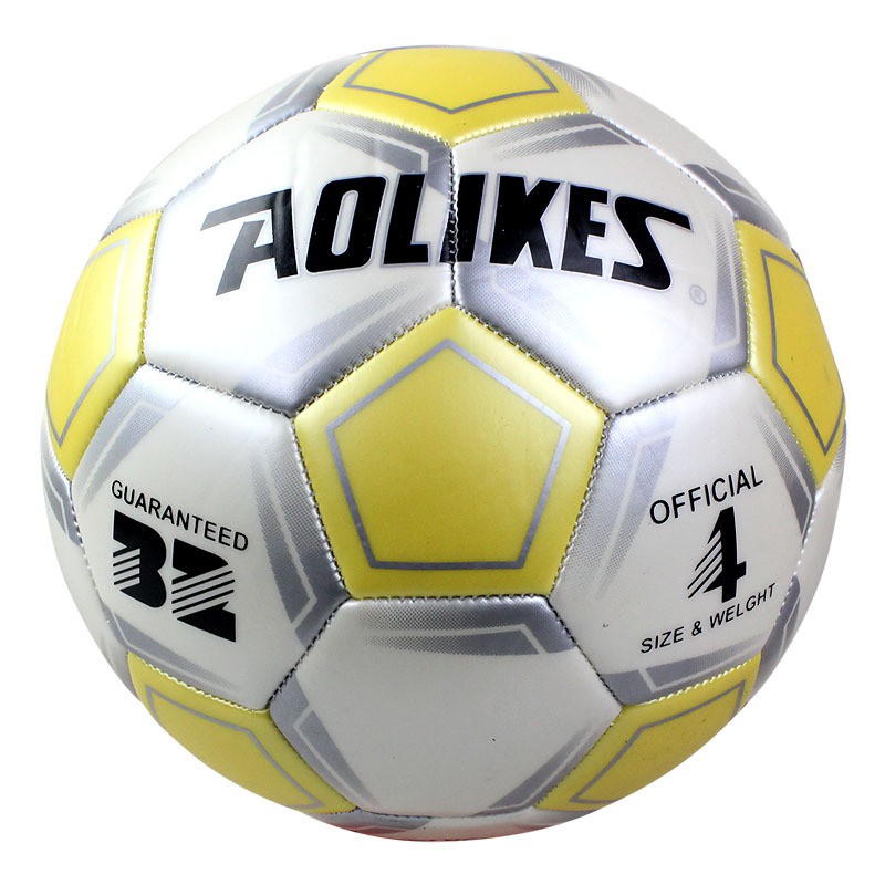 Banh bóng đá trẻ em size 4 AOLIKES A-606 chất liệu da cao cấp