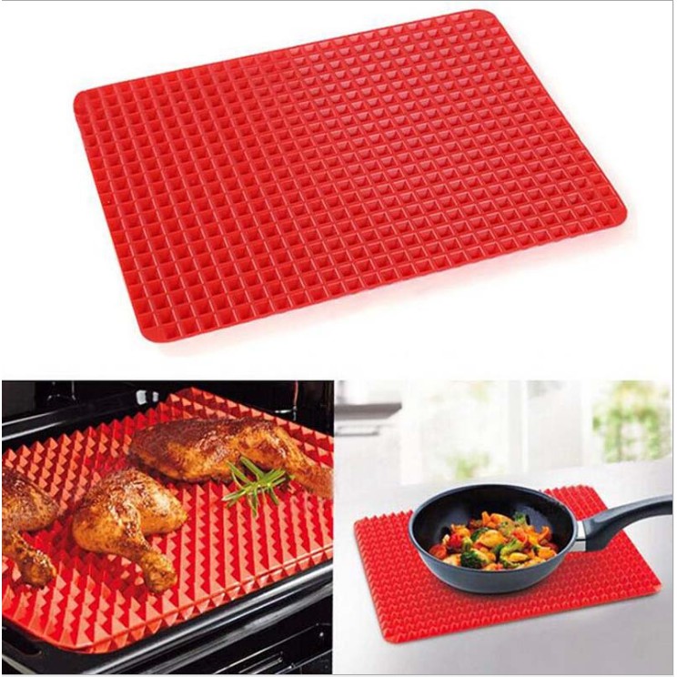 Thảm Nướng Silicon PYRAMID PAN - Home and Garden