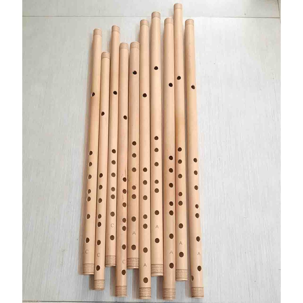 Sáo trúc tone đô (C5) và tông la (A4), sáo trúc giá rẻ tone đô và tone la, sáo C5, sáo A4
