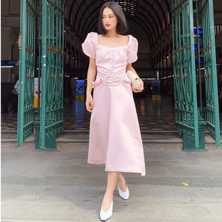 Đầm phi bèo dài , Peace House Clothing