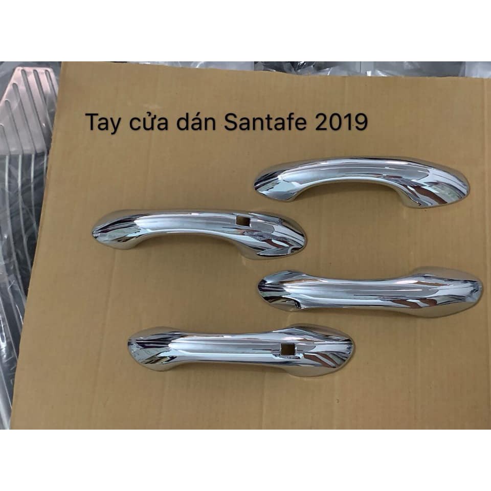 BỘ ỐP TAY HÕM CỬA SANTAFE 2019 8 CT