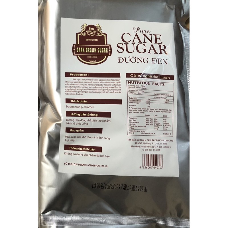 ĐƯỜNG ĐEN ĐÀI LOAN - GÓI 1 KG | BigBuy360 - bigbuy360.vn