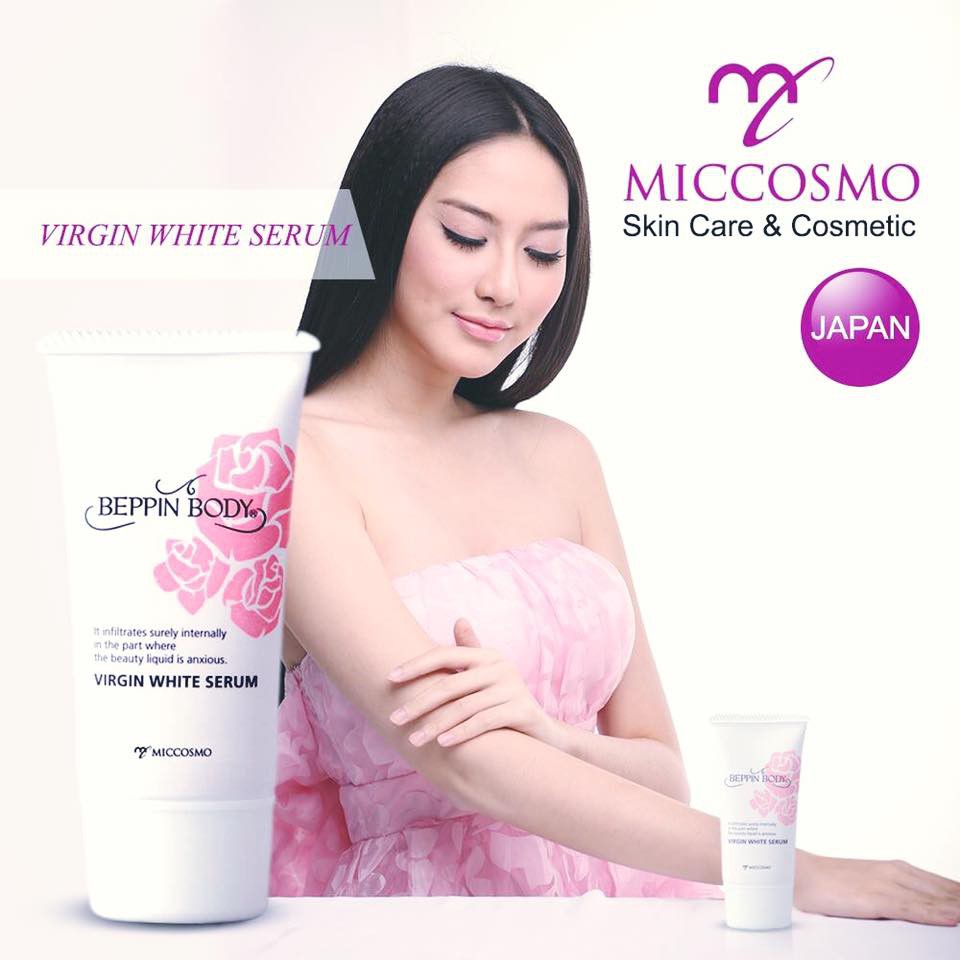 TINH CHẤT DƯỠNG TRẮNG, GIẢM THÂM MICCOSMO WHITE LABEL BEPPIN BODY VIRGIN WHITE SERUM