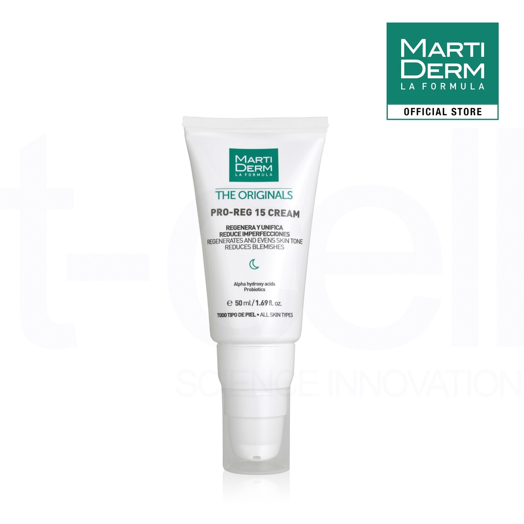 Kem dưỡng đêm tái tạo da chuyên sâu 15% AHA - MartiDerm The Originals Pro Reg 15 Cream