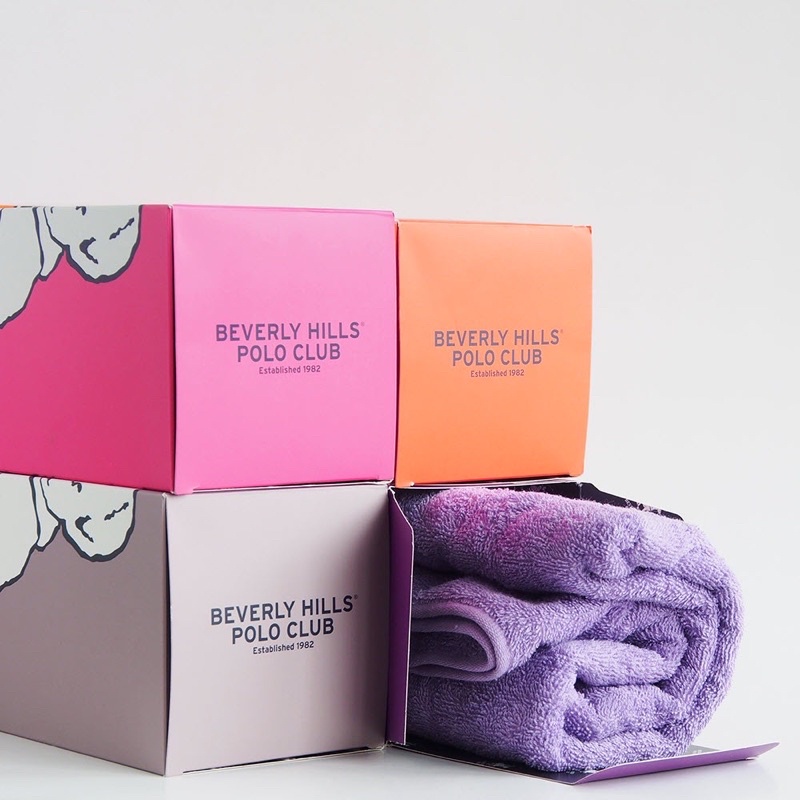 Khăn tắm gấu size to Beverly Hills Polo Club Classic Bear Chính Hãng