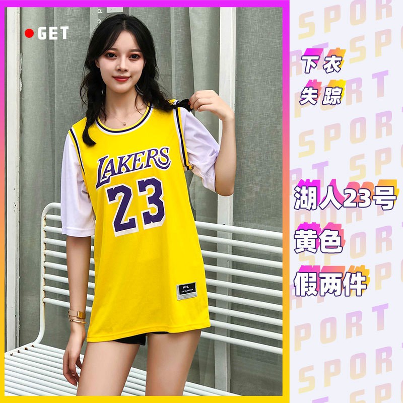 Áo Thun Ngắn Tay Số 23 Lakers Curry Kobe Số 11 Thời Trang Cho Nam Nữ