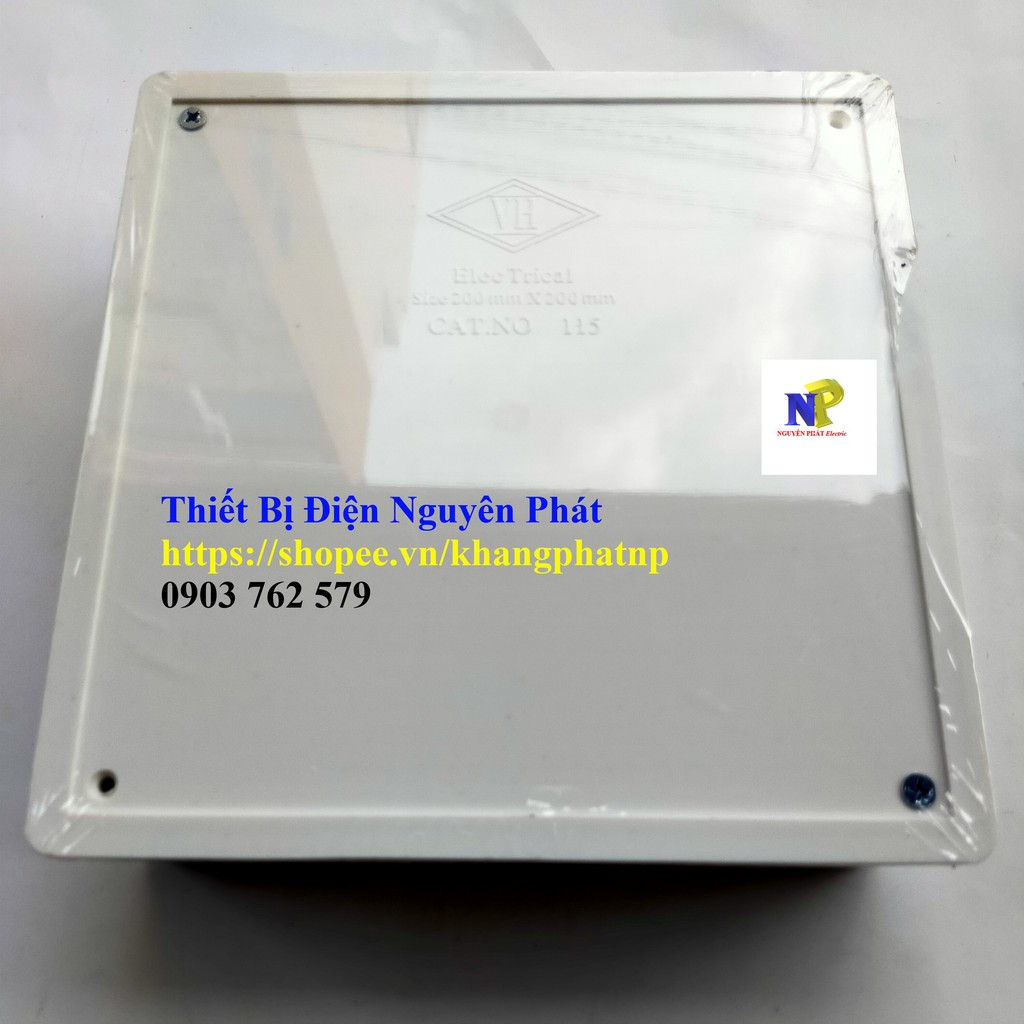 [VH] Hộp Box Vuông Âm Tường 200x200x70mm