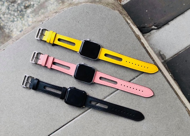 Dây da apple watch rất đẹp, đủ size 38/40/42/44mm