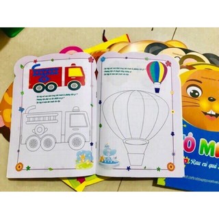 Set 8 Quyển Tô Màu Cho Bé