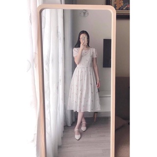 vải thô boi thêu hoa
