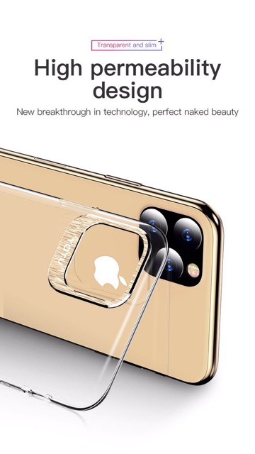 ⚡️4 MÀU THEO MÁY ⚡️ỐP IPHONE 11 / PRO / MAX CHỐNG SỐC CHỐNG Ố TRONG SUỐT BẢO VỆ CAMERA HIỆU TOTU