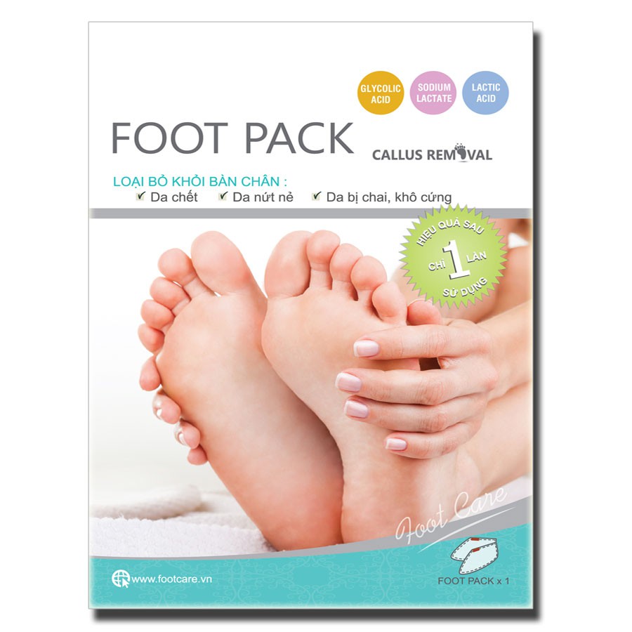 Mặt nạ ủ chân lột da chết FOOTCARE (36ml/cặp)