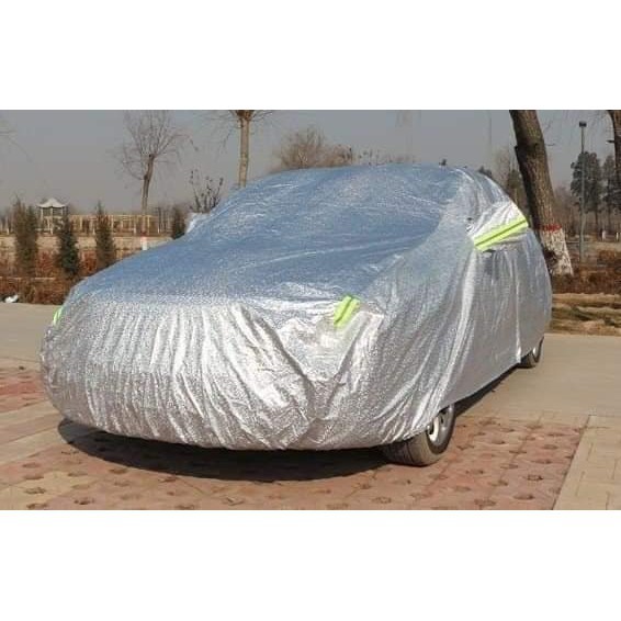 Bạt phủ ô tô, Bạt che xe ô tô 5D phản quang dày dặn chống nắng mưa, đủ các size cho hatcback, sedan, SUV
