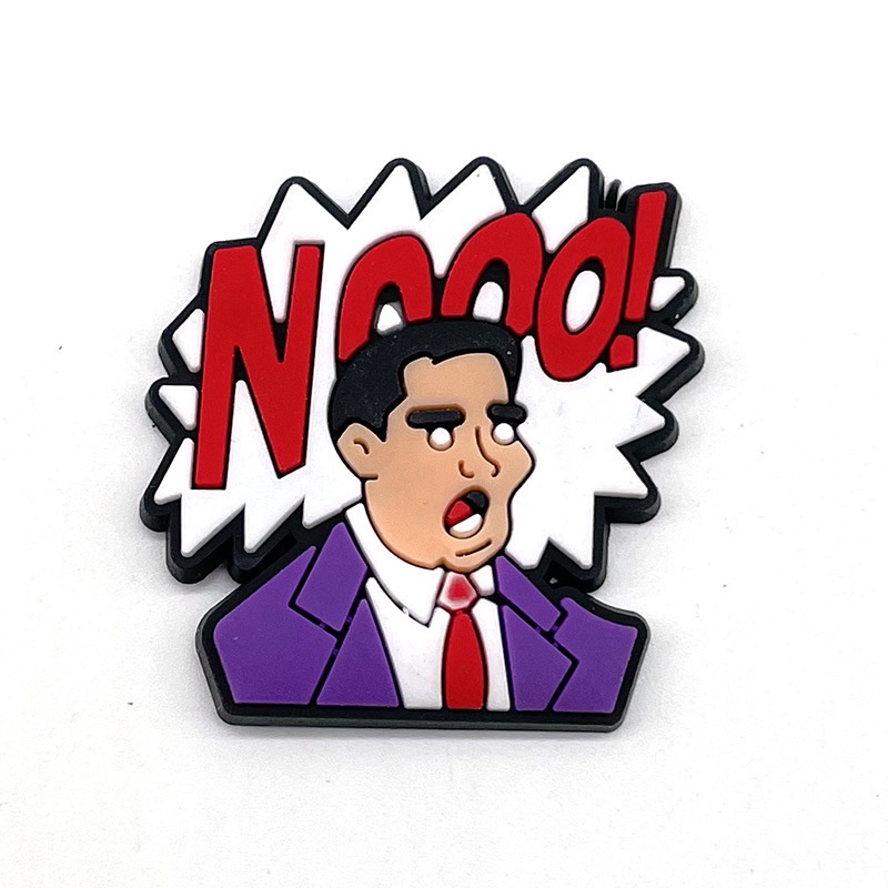 Phụ Kiện Trang Trí Giày Bằng PVC Hình Hoa Vui Nhộn