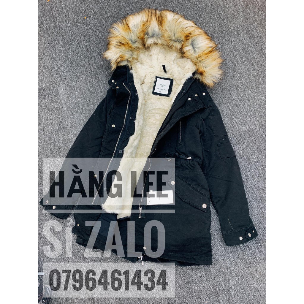ÁO PARKA BERSHKA AUTH TUỒN NHÀ MÁY