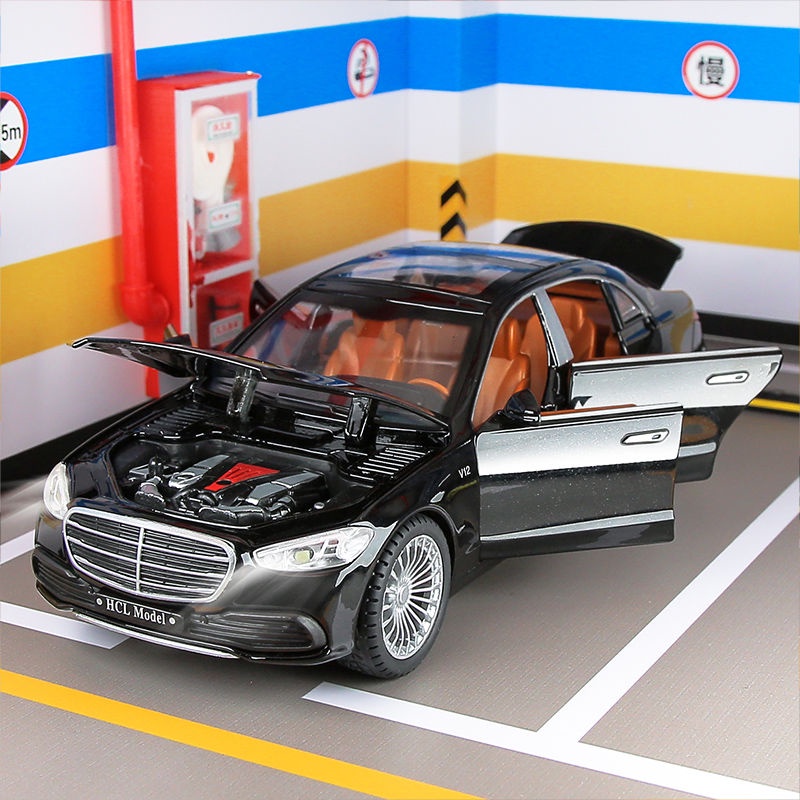 Mô Hình Xe Hơi Mercedes-Benz Maybach S600 Bằng Hợp Kim Tỉ Lệ 1: 22
