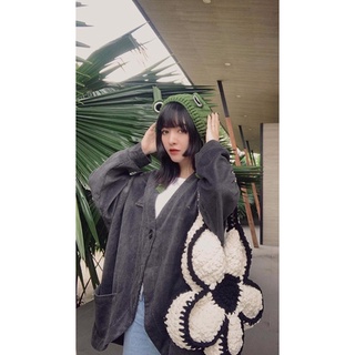 TÚI LEN BÔNG HOA - BLOOM FLOWER BAG- TẶNG KÈM MÓC KHOÁ  [ Ảnh thật ]