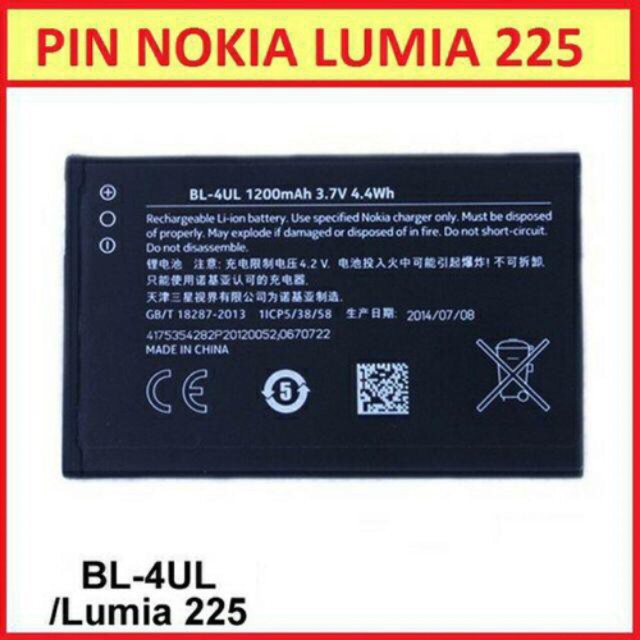 Pin NOKIA BL-4UL dùng cho Nokia 225,230,3310