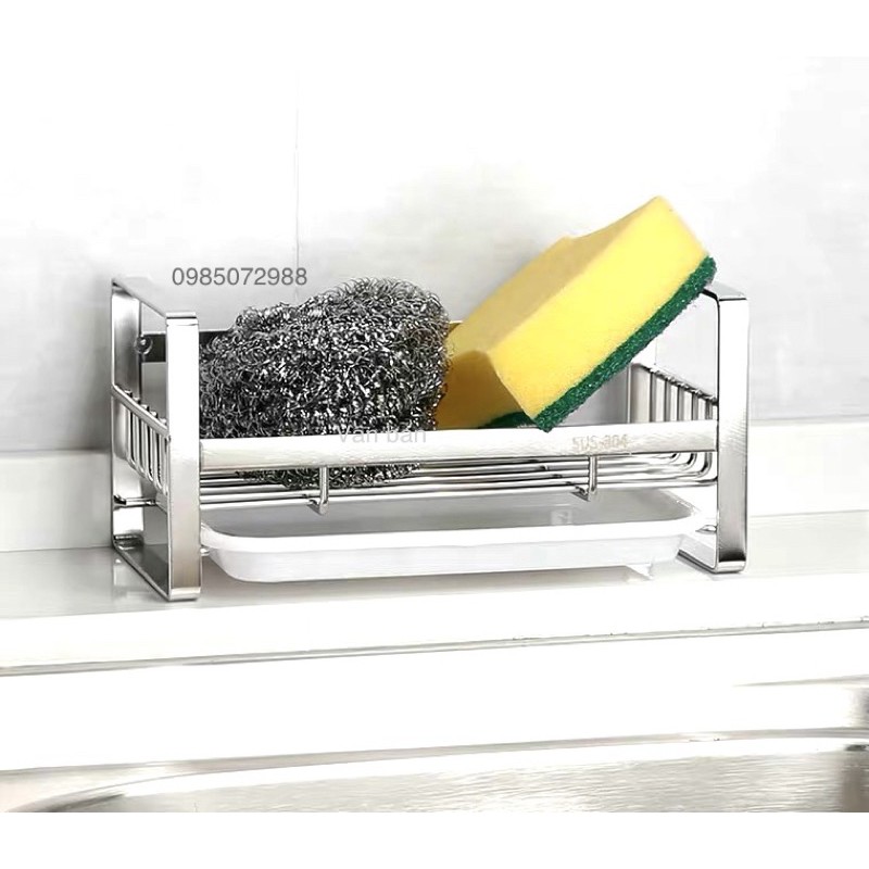 Giỏ để đồ sửa chén bát (kèm miếng dán tường)