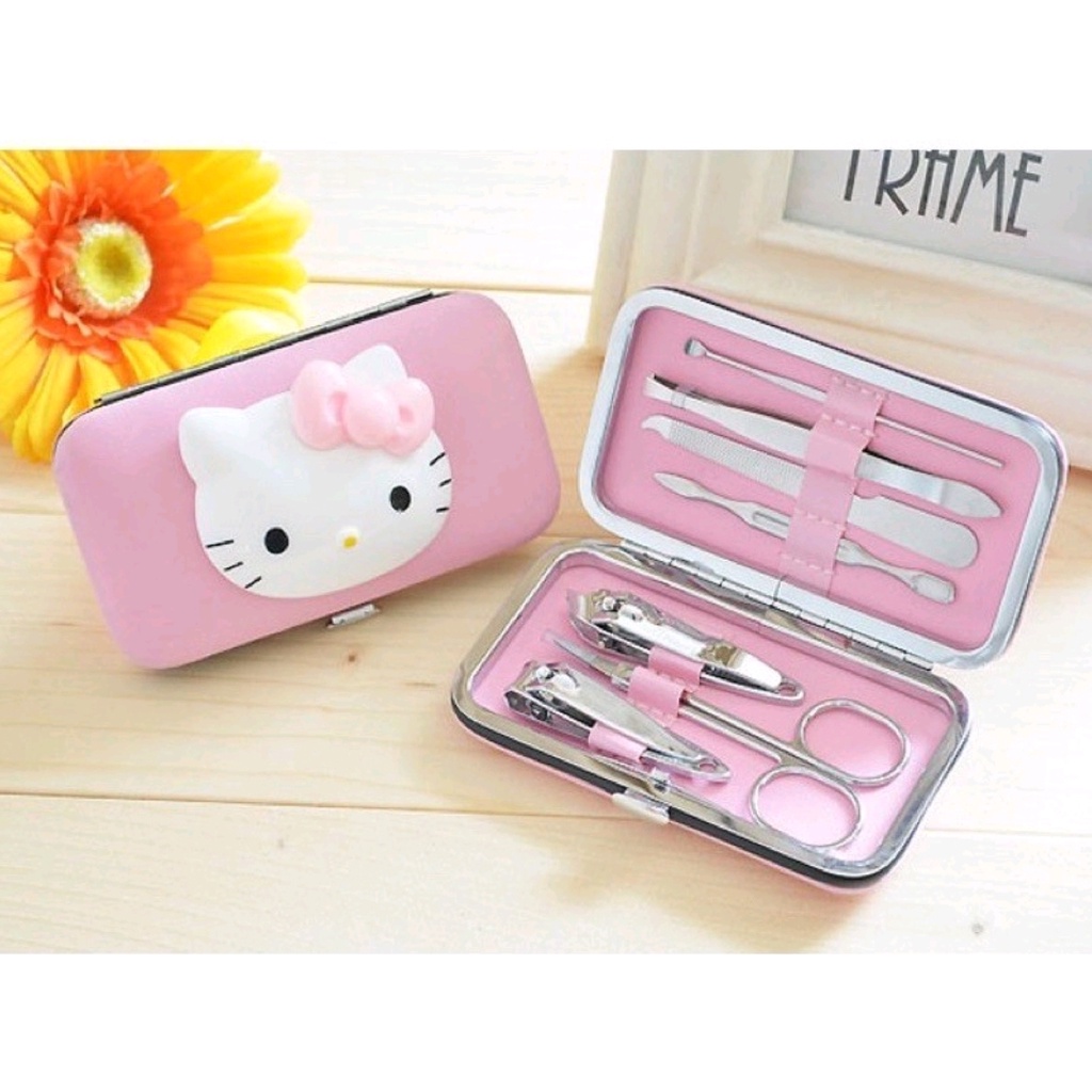 Bộ kìm bấm móng tay 7 món siêu  cute cho bé yêu