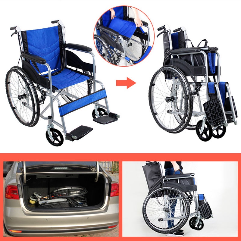 Xe lăn tay cơ bản, giành cho người già, người bị chấn thương, NIKITA S2132
