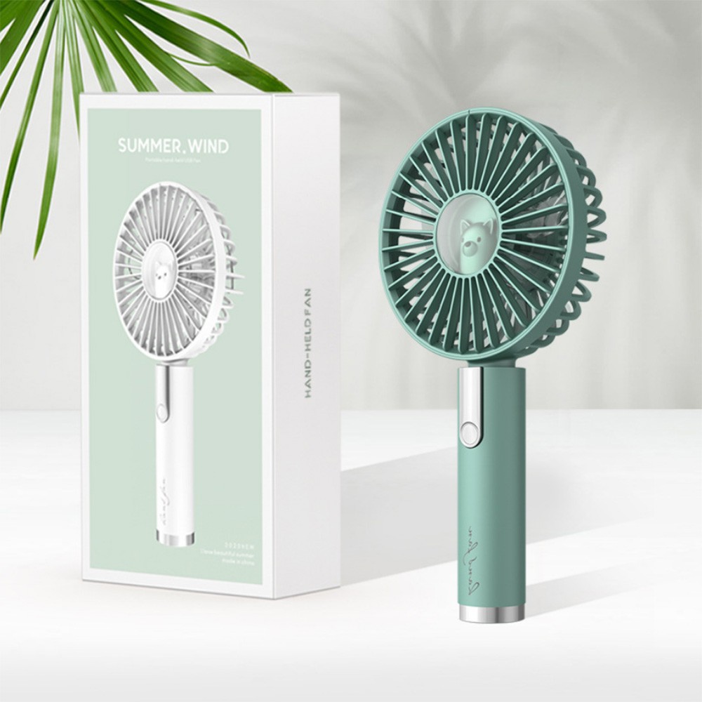 Quạt cầm tay mini tích điện Hand-held Fan 1200mAh | WebRaoVat - webraovat.net.vn