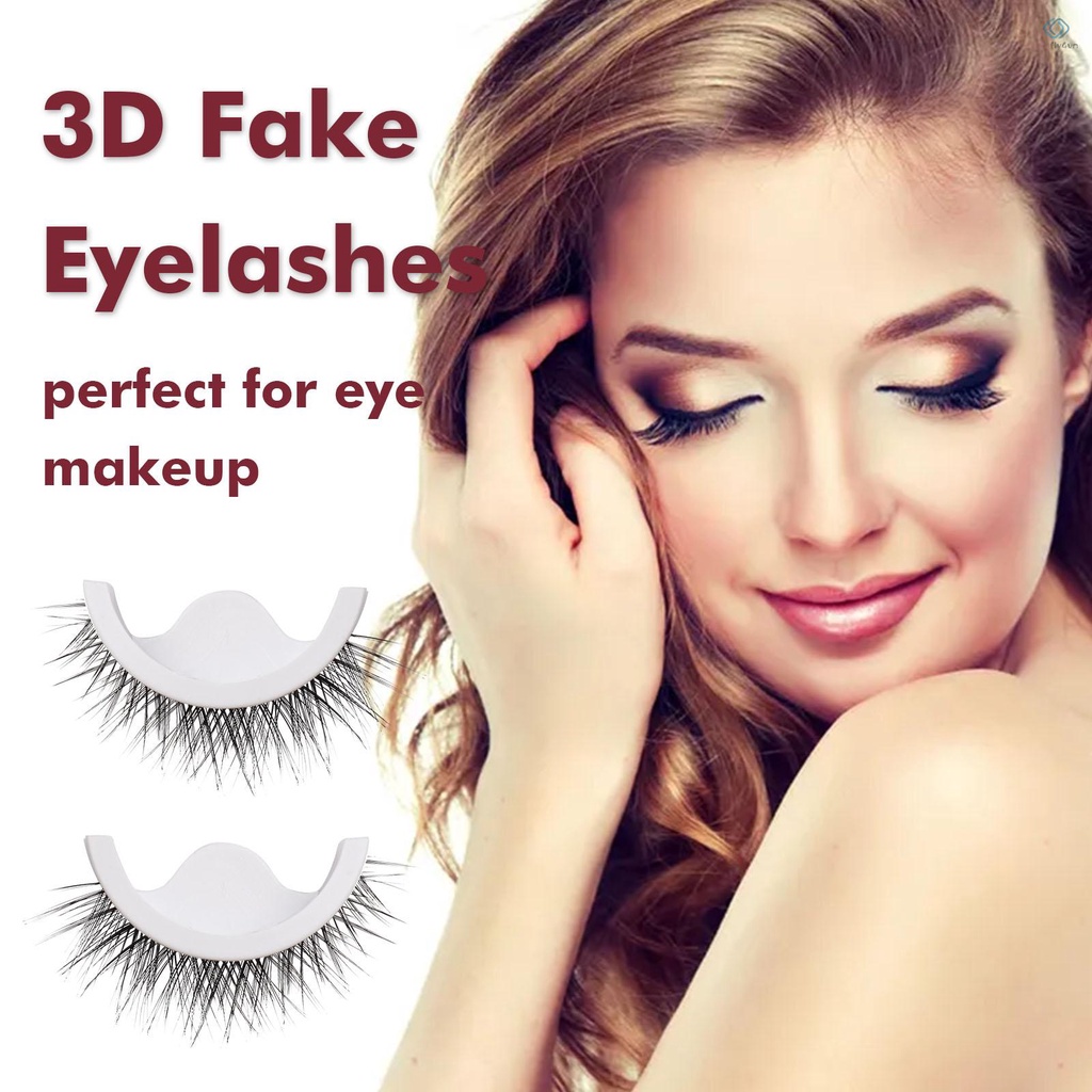 1 cặp lông mi giả 3D dài cong tự dính kèm hộp đựng tiện dụng
 | BigBuy360 - bigbuy360.vn