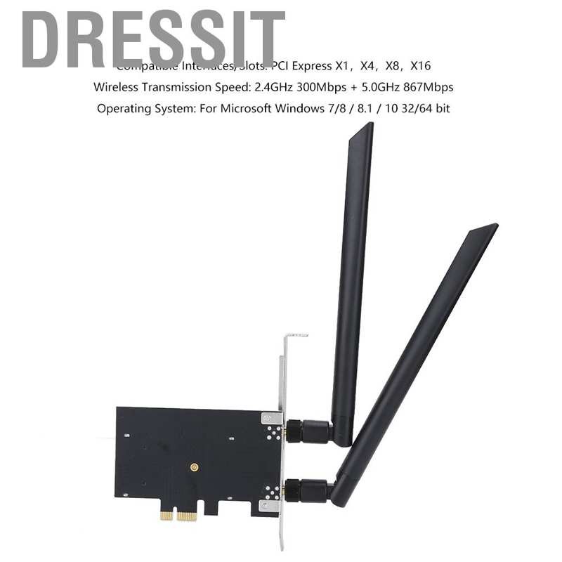 Card Wifi Wifi Pci Express Cho Qualcomm Atheros 1200mbps 802.11ac 5g / 2.4g Network 4.1 Qcnfa344 | BigBuy360 - bigbuy360.vn