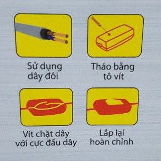 Công tắc treo dạ quang - 1 cái