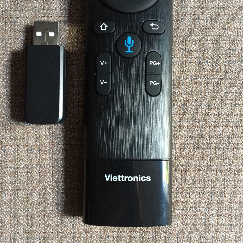 Remote Điều khiển tivi viettronic có chuột bay giọng nói
