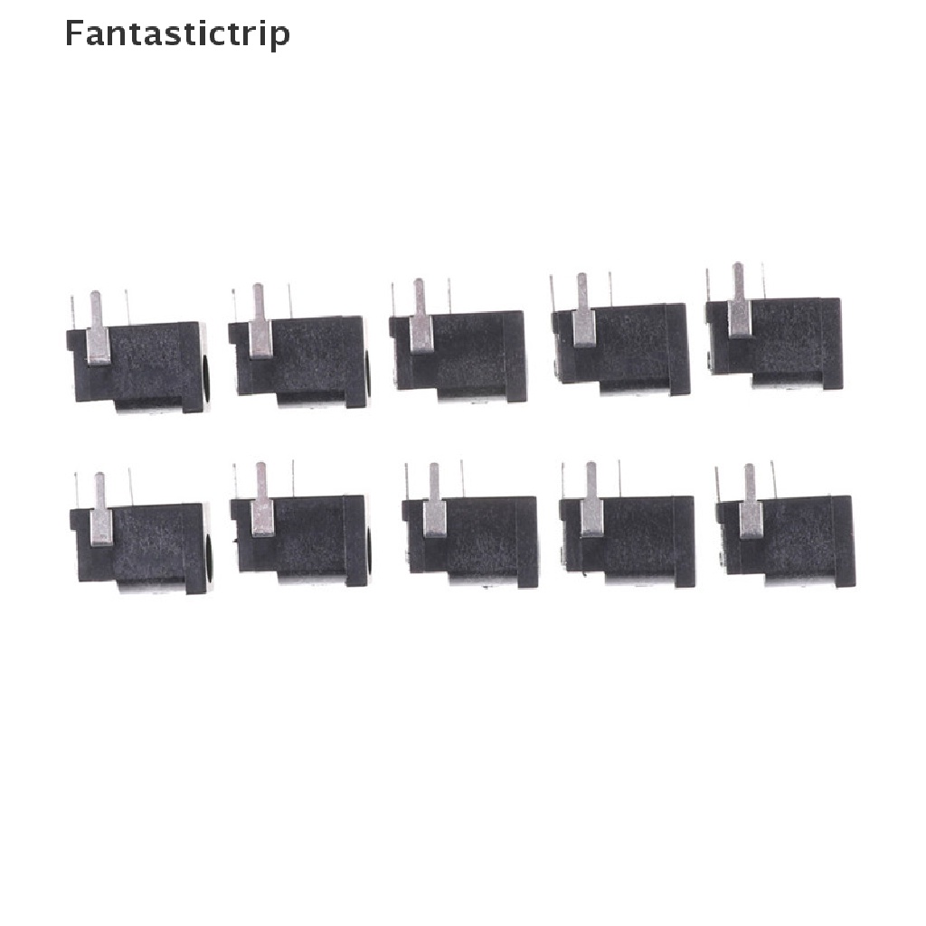 Set 10 bộ nguồn màu đen 3.5mmx1.3mm